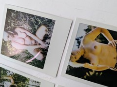 Polaroid Photo – Set of 4 Nude Model, Nude Instant Photo – Original Photograph