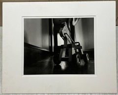 Original 1987 ABELARDO MORELL ‘Toy Horse’ PHOTOGRAPH inscribed to ALLAN R CRITE