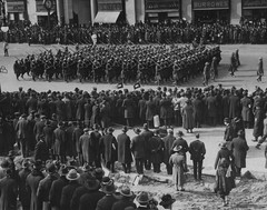 WWI Members of the Famous 369th Infantry Parade Up 5th Ave NYC Enhanced Photo
