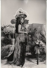 30x20cm archive photo Clauco Cortini 1971 Senta Berger when women had tails