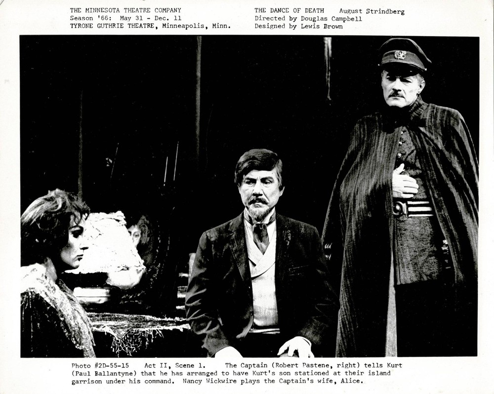 Douglas Campbell August / Tyrone Guthrie Theatre photograph The Dance of Death