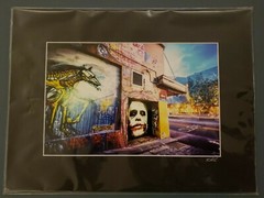 Melbourne Street Art photography Rita Analise Graffiti signed Autographed Joker