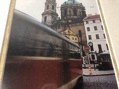 Church Of St. Nicholas Prague Street Scene Photograph Photographer Signed 1999