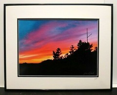 CONTEMPORARY AMERICAN PHOTOGRAPHER ERIC DUSH Sd LE ORIG PHOTO SUNSET LANDSCAPE