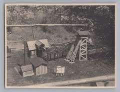 Engineering Toy Train Industrial Mine – Vintage Photo