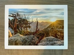 Landscape Photography Print – Sunrise Over the Grand Canyon Arizona 5×7 Print