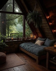 8*10 cozy cottage house photo print warm beautiful home wall art decor bedroom