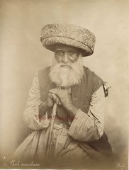 Bonfils Sheik Muslim Turkey Egypt Syria Vintage Albumin Ca 1870