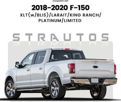 LED Tail Lights Compatible with Ford F150 2018 2019 2020 with Blind Spot Left Dr