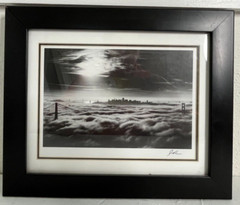 SAN FRANCISCO SUNRISE Jesse Kalisher Art Photography B+W Golden Gate, Bridges