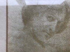 RARE Photograph Drawing photogravure Demachy French Pictorialism Seurat old rare