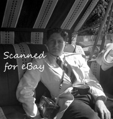 45 NEGATIVES IN ALBUM RICH COUPLE & BOYS AT HOME & GARDEN 1941-56 FASHIONS
