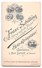 Photograph Franz Schilling, Bad Königstein/Taunus, middle-class woman with earwress