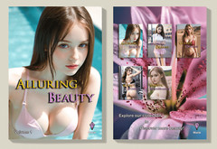 Sexy girls lady women models A5 Size Picture Book