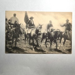 1920 VTG Postcard Romería Del Quintillo Sevilla Spain Queen Procession Antique