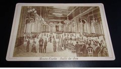 Photography On Cardboard. 2MOI10402.1900 Around Monaco. Monte Carlo Hall Of