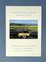 Raghubir Singh (1942-1999) Art Announcement Card – Photographs Of India