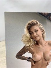 Contemporary Pinup Nude 4×6 Photo – Color Fine Art Print – Female Form Study
