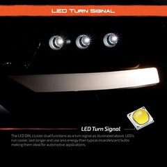 – for 04-08 Ford F150 F-150 Pickup Black Bezel Dual LED G2 Projector Headlights