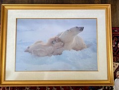 Art- Wildlife Photographer, Thomas Mangelsen Signed/Limited edition /Polar Bears