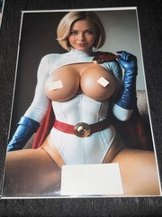 Power Girl Cosplay Bangers Virgin Cover Ltd 100 RARE LIMITED 😮 LAST ONE 😭