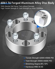 ECCPP 4PCS 2 inch 50mm Wheel Spacers 5×5.5 to 5×5.5 5×139.7 to 5×139.7 108mm …