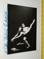JOFFREY BALLET SIGNED 8×10 PRESS PHOTO ELIZABETH PARKINSON DANCE BALLERINA VTG