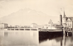 Antique Adolphe Braun 1812–1877 French Photographer Albumen Photograph Dornach