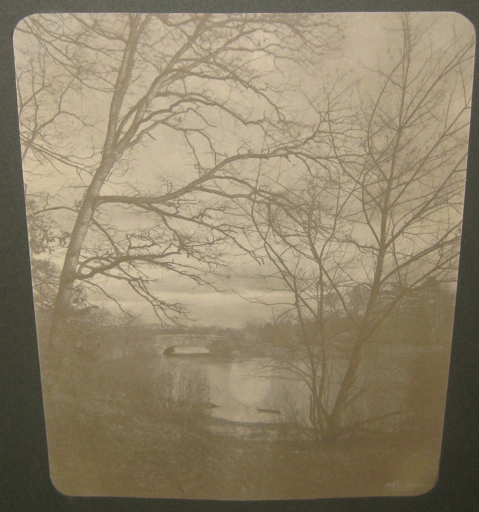 ANTIQUE *CLIFTON CHURCH* LISTED STONE ARCH BRIDGE NEW HAMPSHIRE LANDSCAPE PHOTO