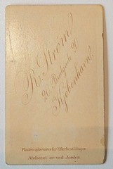 CDV Antique Military Photograph Denmark Soldier Uniform c1885 Copenhagen R. Strøm