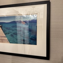 Peter Lik «Tahoe Jetty» Lake Tahoe 1M Framed Picture w/ COA