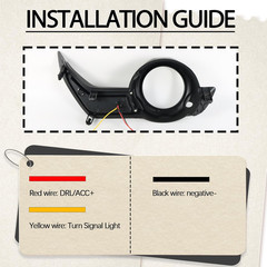 Full LED Front Fog DRL Replacement OEM Bumper Kit for Toyota 4Runner 2014-2023,