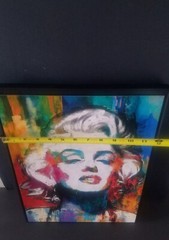 Marily Monroe Hand Crafted Photo Art Glamour Shot Plaque 16″