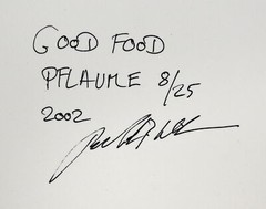 Widmann, GOOD FOOD. 4 Original-Farbfotografien.