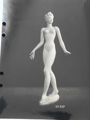Rare Vintage Original Photo Siegel Stockman Mannequin Female Fetish Curiosa