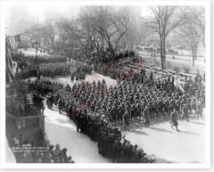 15th Infantry 1919 Photo On Parade In New York Historical Silver Halide Photo