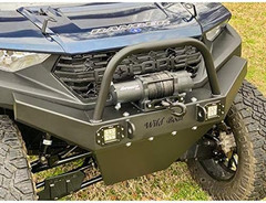 Wild Boar Front Winch Bumper W/Leds Compatible Wtih Polaris Ranger 1000 (2021+)