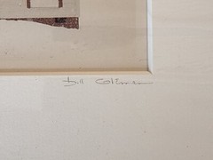 Bill Coleman Signed Amish No 537 Artists Proof Matted Photograph