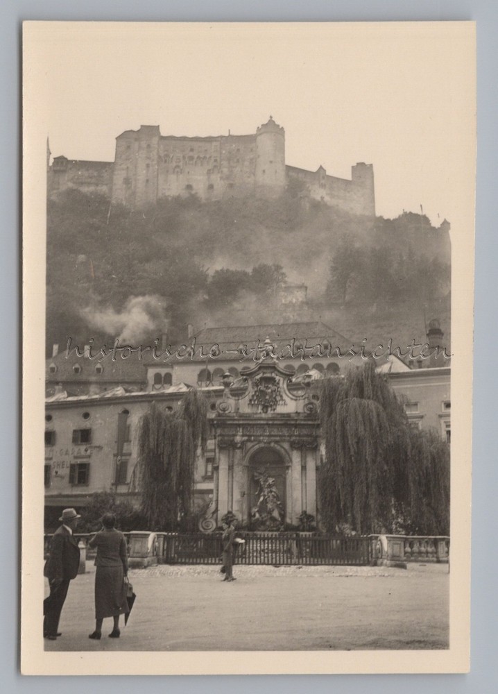 Salzburg 1939 Forest Fire? – old photo