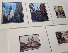 JAMES B SHOLTIS ORIGINAL SIGNED CITYSCAPE PHOTOGRAPHS PRAGUE CZECH & SLOVAKIA