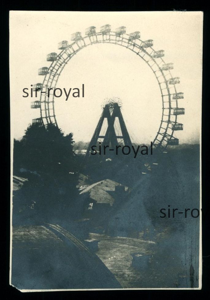 Vienna Prater Photo 5x8cm