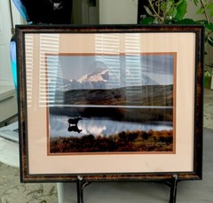 JOHNNY JOHNSON LIMITED EDITION PHOTOGRAPH PRINT MCKINLEY DAWN ALASKA 1993 Signed