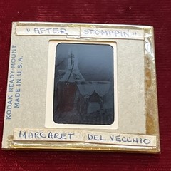 Margaret Del Vecchio PHOTOGRAPHY 1964 Original “ITALIAN RED WINE GLASSES BOTTLE”