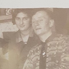 Photo Antique, Vintage, Group of Men with Woman 1929