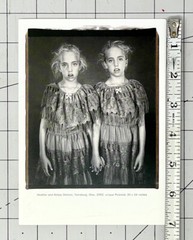 Mary Ellen Mark (1940-2015) Art Announcement Card 2003 – Twins