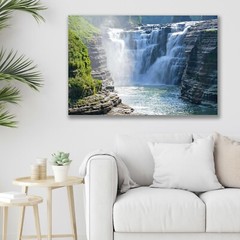 Letchworth Park New York, Waterfall Art – Fine Art Photo on Metal, Canvas, Paper