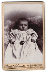 Photograph Bernh. Schneider, Vienna-Penzing, Linzerstr. 123, Cute Toddler in K