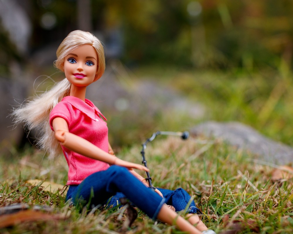Barbie Goes Fishing in Gettysburg Photograph