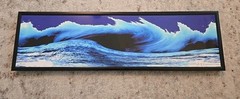 Eric G. Weaver Signed Digital Photographic Print of Beach Crashing Waves Unique