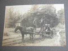 Antique 1890s Victorian Photo Collection Western Scenic Horse Buggy Frontier OR
